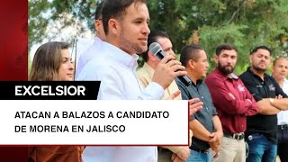 Atacan a balazos a candidato de Morena en Encaranción de Díaz Jalisco [upl. by Leban]