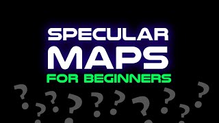 Specular Maps in Maya Beginner Tutorial [upl. by Kerwon]