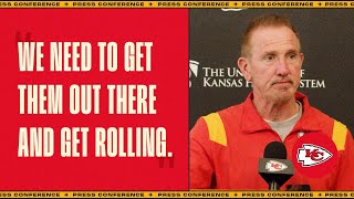 Steve Spagnuolo “We need to get them out there and get rolling”  Press Conference 1020 [upl. by Branch]