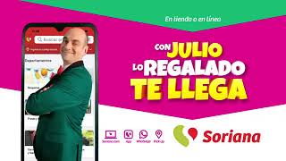 Soriana  Con Julio Lo Regalado te Llega 2022 [upl. by Ahsinek]