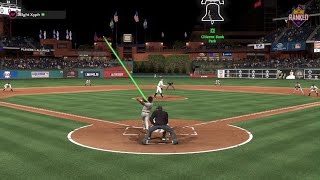 MLB The Show 24 Andrew Mccutchin pokes a hr [upl. by Georgina227]