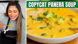 KETO BROCCOLI CHEESE SOUP Recipe  PANERA Broccoli cheddar soup copycat [upl. by Adnilrev650]