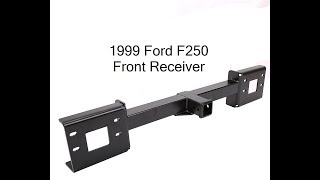 1999 Ford F250 front receiver installaton [upl. by Jung525]