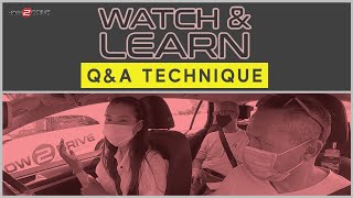 QampA TECHNIQUE  ADI Part 3  Watch amp Learn driving instructor training [upl. by Anil]