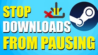 How To Stop Steam Downloads From Pausing StepbyStep Fix [upl. by Elfie]