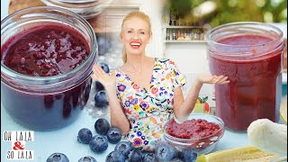 4 schnelle Rezepte OHNE ZUCKER für Marmeladen  Lecker gesund amp frisch  ohne kochen [upl. by Bernard249]