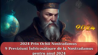 2024 Prin Ochii Nostradamus  9 Previziuni Înfricoșătoare de la Nostradamus pentru anul 2024 [upl. by Eilrac716]