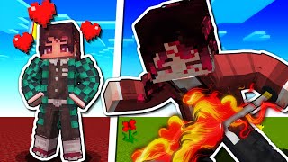 Becoming the ULTIMATE DEMON SLAYER in Demon Slayer Minecraft [upl. by Richia950]