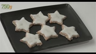 Recette dEtoiles à la cannelle ou Zimtsterne  750g [upl. by Timothee]