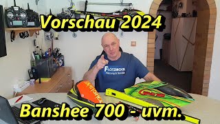 Banshee 700 und weitere Projekte 2024  Vorschau   with subtitles [upl. by Domph904]