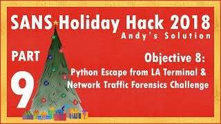 Holiday Hack 2018  911  KringleCon Objective 8 [upl. by Siraved]