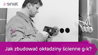 Jak zbudować okładziny ścienne suchy tynk z płyt gk [upl. by Iilek360]