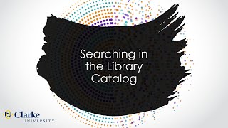 Searching in Library Catalog [upl. by Ithnan]