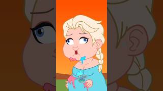 Secret Technique From Elsa funnycartoon memeanimation elsa sonic [upl. by Dunning]