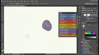 2 Overview of Watercolor Painting Techniques in Photoshop Video 2 [upl. by Doownyl]