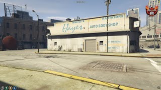 Liberty City Fivem  Hayes Mechanic InteriorMLO [upl. by Avie]