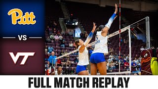 Pitt vs Virginia Tech Full Match Replay  2024 ACC Volleyball [upl. by Marthena]