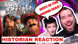 Rasputin vs Stalin  ERBreakdown History Teacher Reaction [upl. by Gere]