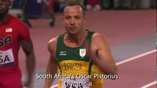 No 7 Moment of Year Oscar Pistorius competes at Olympics and Paralympics [upl. by Epoh]