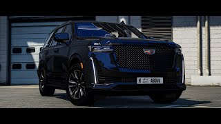 2021 Escalade Sport Platinum Edition  Gameplay  IN GTA V [upl. by Harhay]