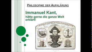 Immanuel Kant hätte gerne die ganze Welt erklärt [upl. by Torp]