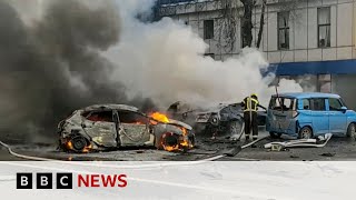 Russia says Ukraine carried out deadly strikes on Belgorod  BBC News [upl. by Quintus]