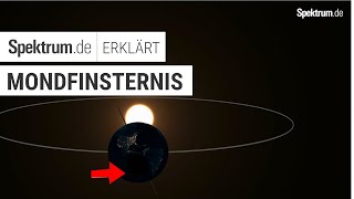 Mondfinsternis Spektrum erklärt [upl. by Ahsenahs]