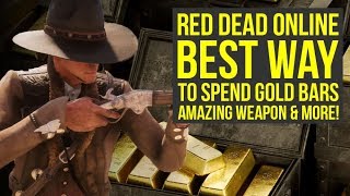 Red Dead Redemption 2 Online Tips BEST WAY To Spend Gold Bars Best Weapon amp More RDR2 Online Tips [upl. by Anomor159]