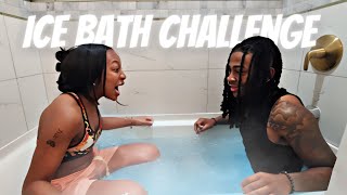 BROOKLYN amp DAVID DOES THE ICE BATH CHALLENGE THINGS GOT SERIOUS 🥶 [upl. by Atekin]