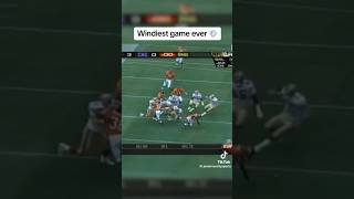 Windiest NFL Game Ever nfl shorts sports [upl. by Edbert]