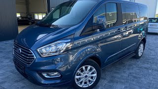 Neu Ford Tourneo Custom 2023 L1 Titanium 150 mHEV 8 Sitz autoflex [upl. by Aguie]