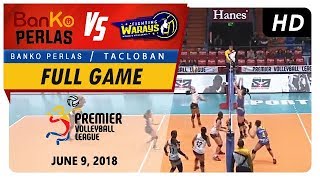 PVL RC Season 2  WD BanKoPerlas vs Tacloban Fighting Warays  Full Game  1st Set  June 9 2018 [upl. by Oeflein449]