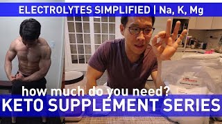 How I Do Electrolytes  KETO SUPPLEMENT SERIES  Sodium Potassium Magnesium Simplified [upl. by Kilgore]