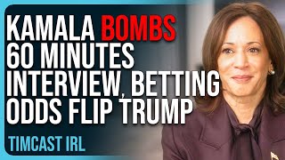 Kamala BOMBS 60 Minutes Interview Betting Odds FLIP TRUMP Right Away Democrats PANIC [upl. by Della]