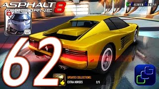 Asphalt 8 Airborne Walkthrough  Part 62  Career CHINA Season 56 Ferrari Testarossa [upl. by Aidnac365]