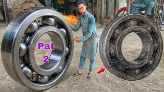 The process of restoring a broken bearing and making it like new will last longer than before [upl. by Ledarf]