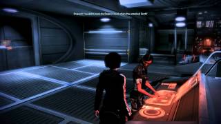 Mass Effect 3 Samantha Traynor romance 13 Not feeding the fish [upl. by Lemaj460]