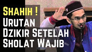 Hadits Shahih Urutan Dzikir Setelah Sholat Fardhu  Ustadz Adi Hidayat Lc MA  Islam24Jam [upl. by Leroi]