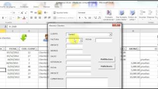 cobranza en excel  cuentas por cobrar [upl. by Cutlip532]