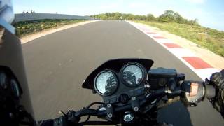 Vaison Piste CB500 Crash [upl. by Mazel367]