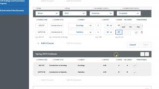 CSU Application Transcript Entry  Course Repeat [upl. by Rossuck151]