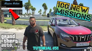 HOW TO INSTALL NEW MISSIONS IN GTA 5  GTA 5 MOD TUTORIAL  51  Hindi  By GT GAMING [upl. by Eimas]