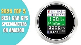 ✅ Top 5 Best Car GPS Speedometer on Amazon In 2024 [upl. by Akinorev845]