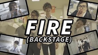 FIRE backstage with Akidearest TheAnimeman and Sebastiano Serafini [upl. by Ekrub]