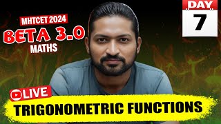 Trigonometric functions 01  MHTCET 2024  GanitAnk Beta 30 mhtcet mhtcet2024 maharashtraboard [upl. by Nylissej]