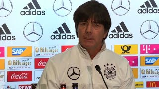 Löw Zustand des deutschen Fußballs quotalarmierendquot [upl. by Aiuqram]