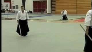 Christian Tissier Shihan Aikido Demonstration [upl. by Aylmar225]