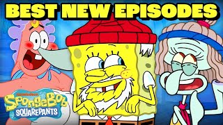 Best of NEW SpongeBob Episodes Part 2  1 Hour Compilation  SpongeBob [upl. by Naharba]