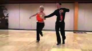 Benji Schwimmer amp Lacey Schwimmer  West Coast Swing [upl. by Eillom54]