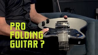 Ciari Ascender Standard the world’s first folding electric guitar “that you can take anywhere” [upl. by Chill371]